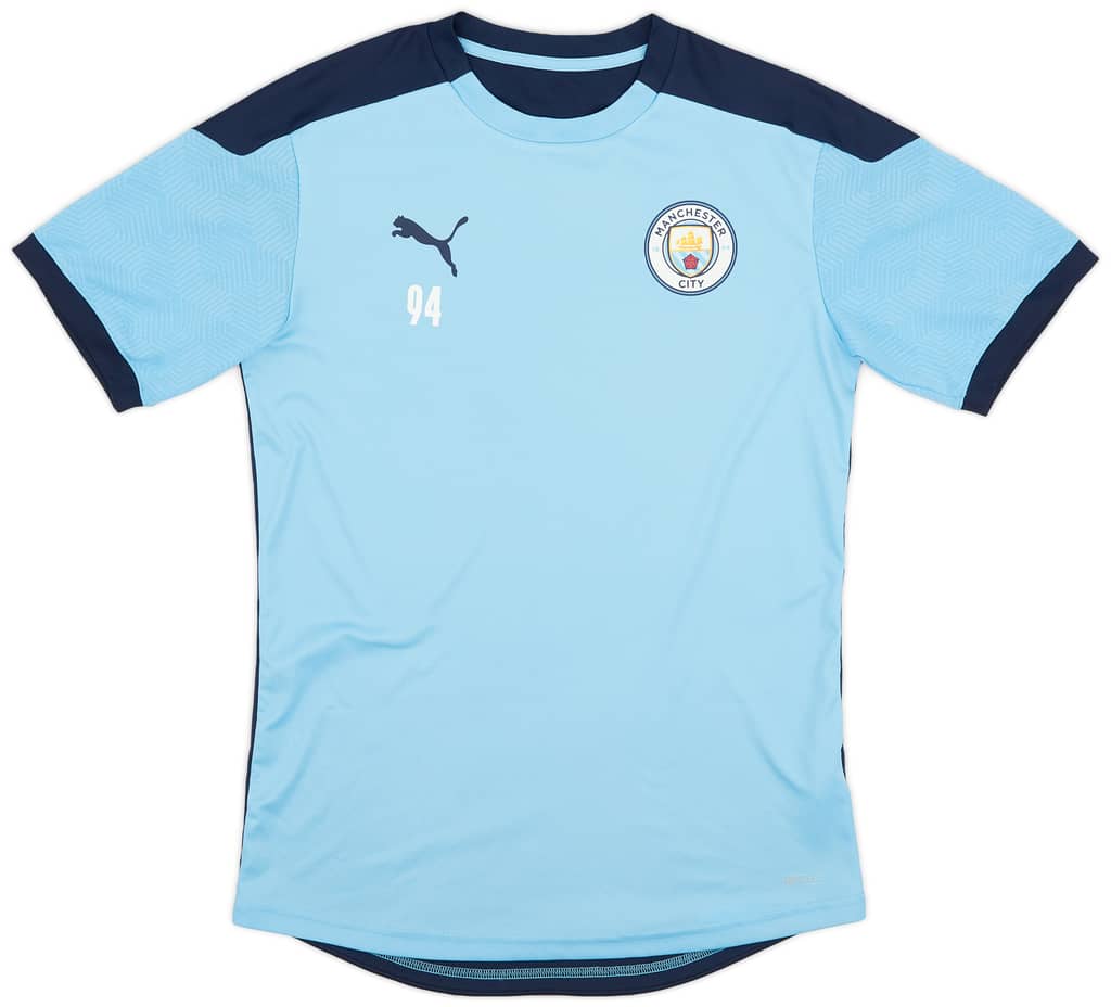 2019-20 Manchester City Player Issue Puma Training Shirt #94 - 9/10 - (S)