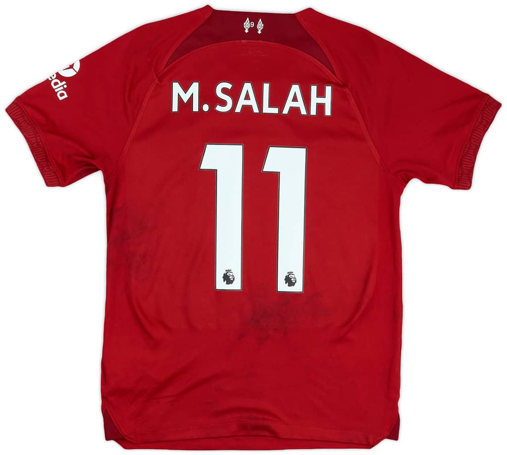 2022-23 Liverpool Home Shirt M.Salah #11 - 5/10 - (S)