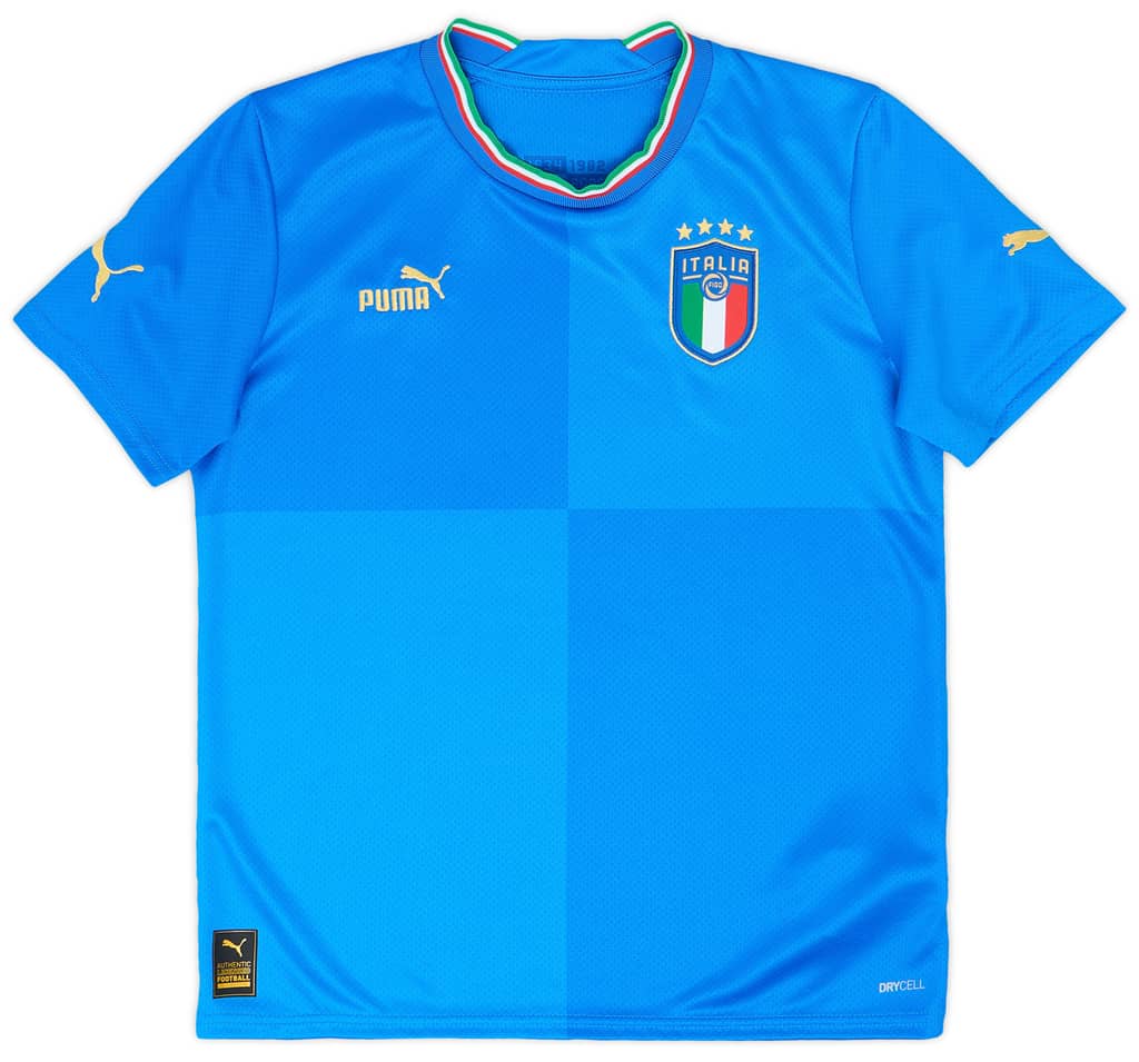 2022-23 Italy Home Shirt (KIDS)