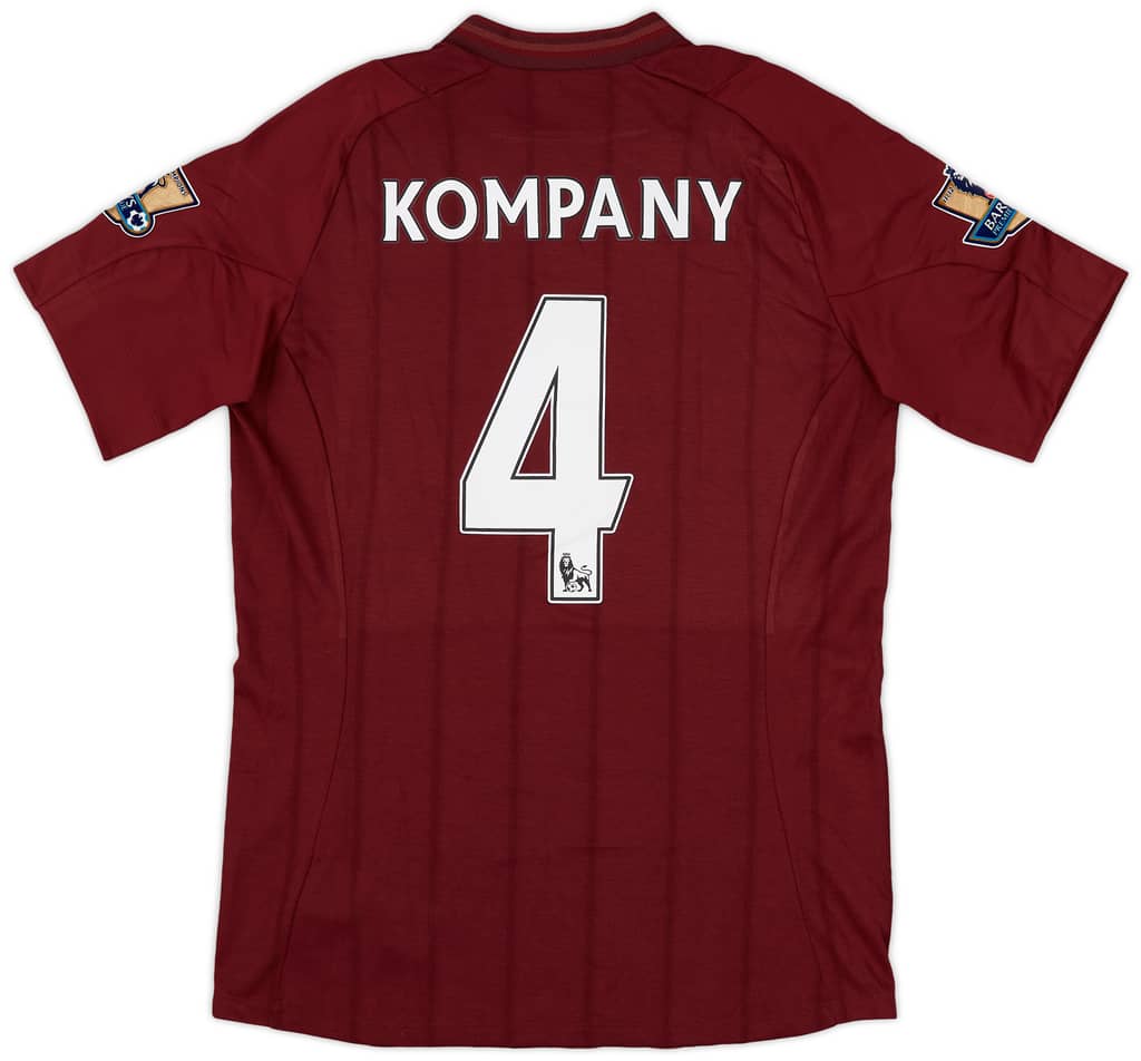 2012-13 Manchester City Away Shirt Kompany #4 (M)