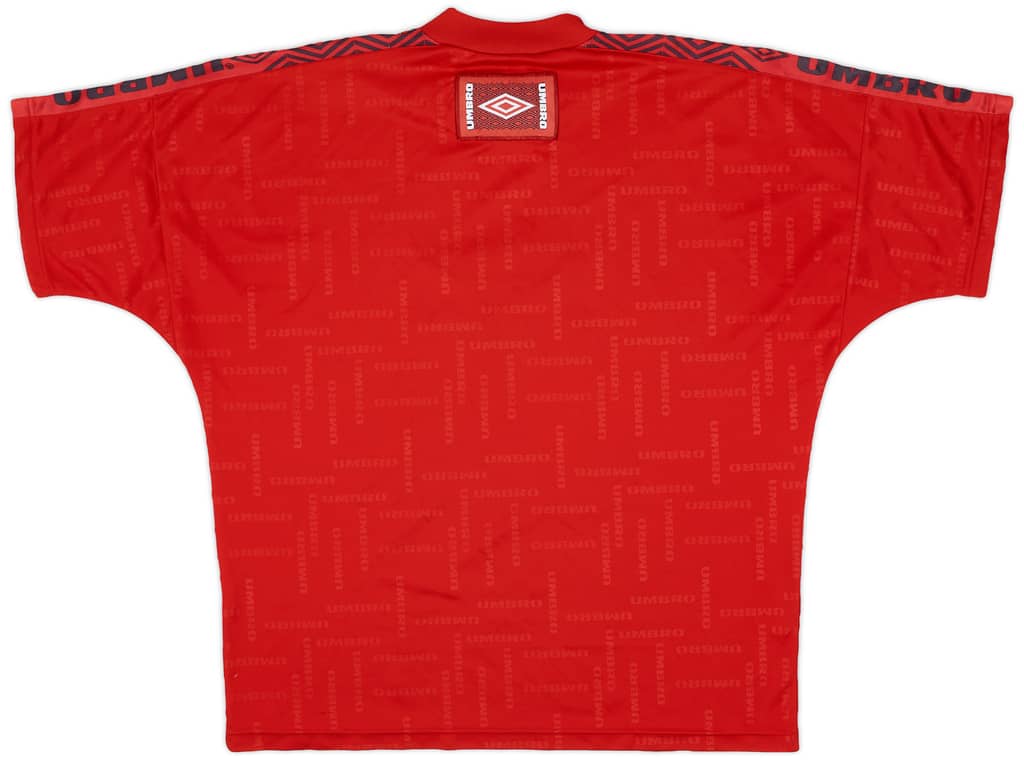 1990s Umbro Training Shirt - 8/10 - (XL)