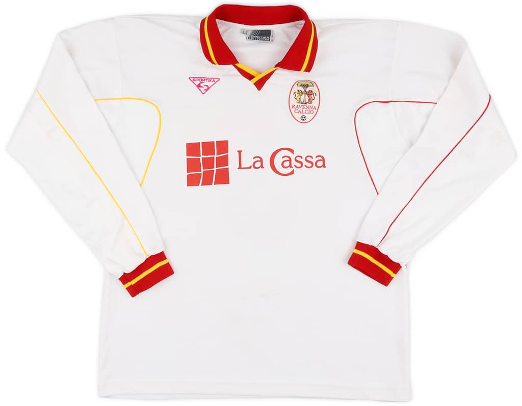 2001-02 Ravenna Away L/S Shirt #3 - 7/10 - (L)