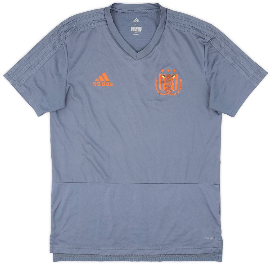 2017-18 Anderlecht adidas Training Shirt - 9/10 - (S)