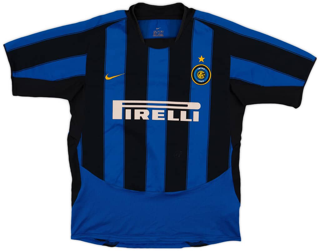 2003-04 Inter Milan Home Shirt - 6/10 - (XL.Boys)