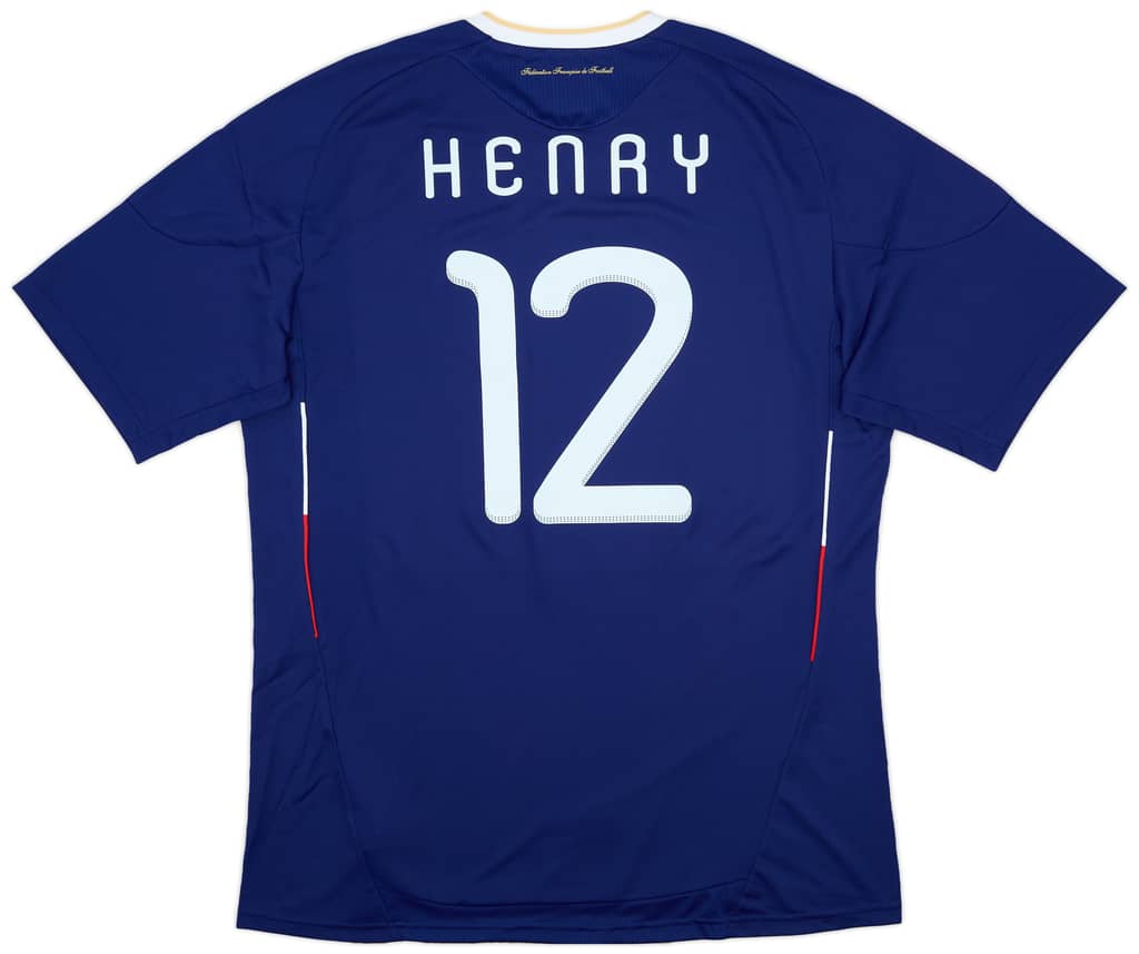 2009-10 France Home Shirt Henry #12 (XL)