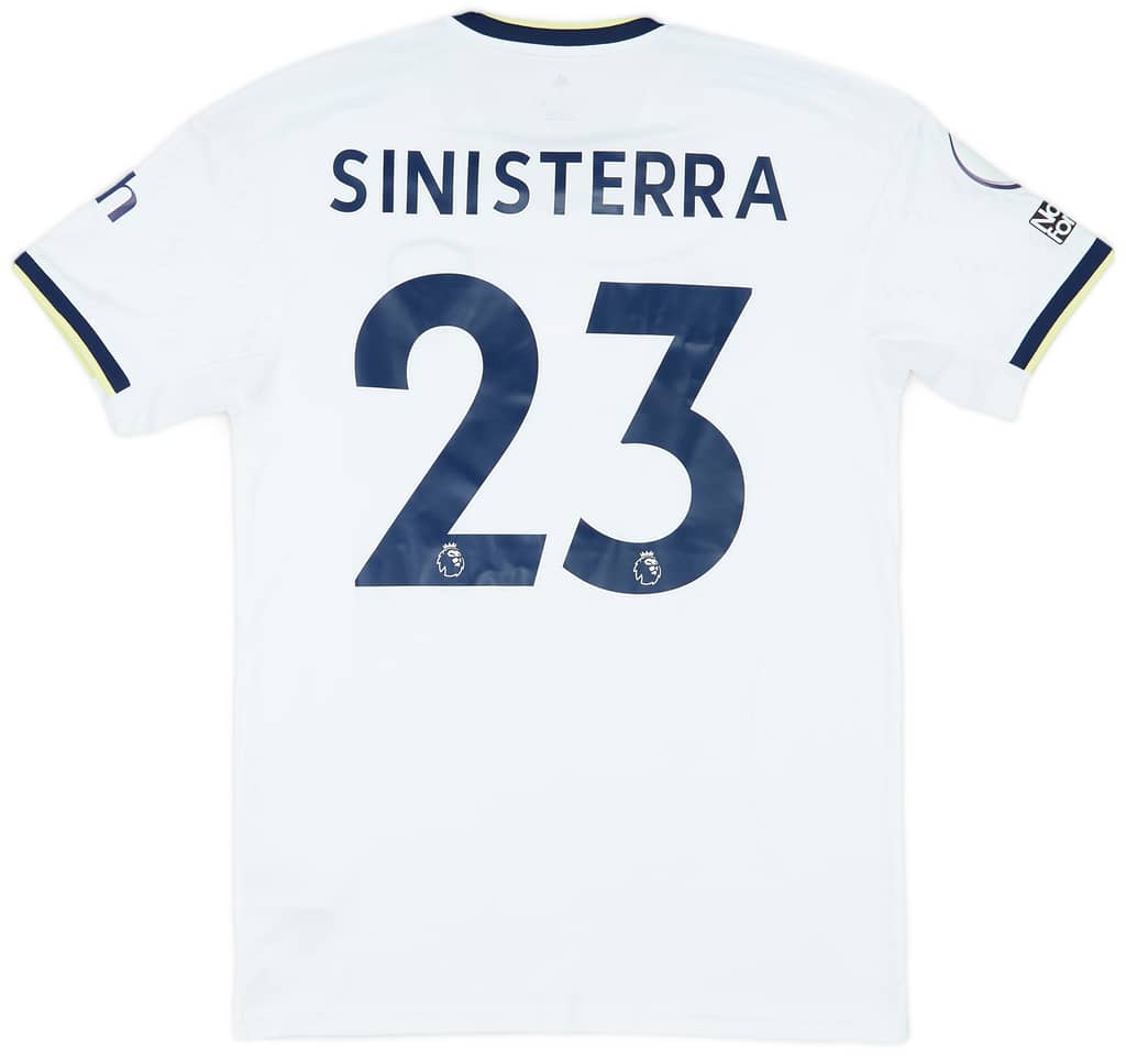 2022-23 Leeds Match Issue Home Shirt Sinisterra #23