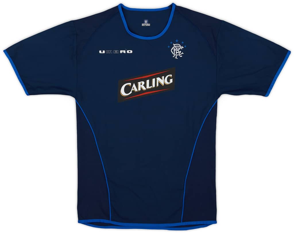 2005-06 Rangers Third Shirt Prso #9 - 4/10 - (M.Boys)