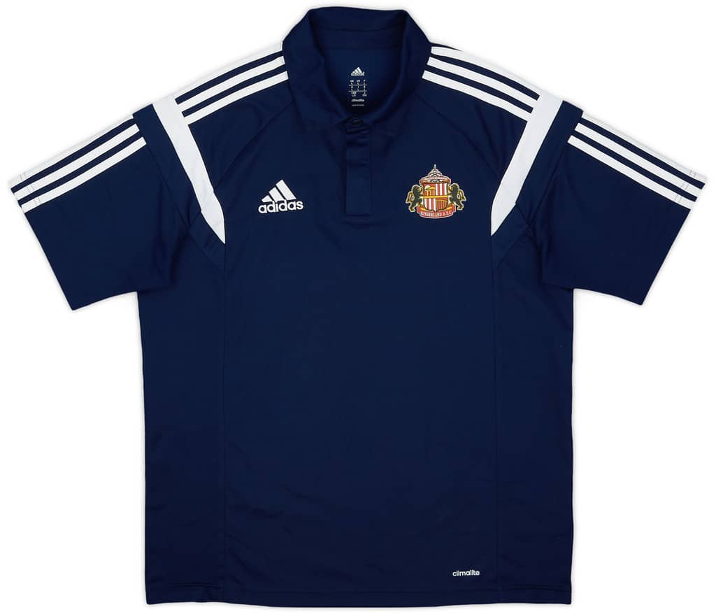 2014-15 Sunderland adidas Polo Shirt - 9/10 - (L)