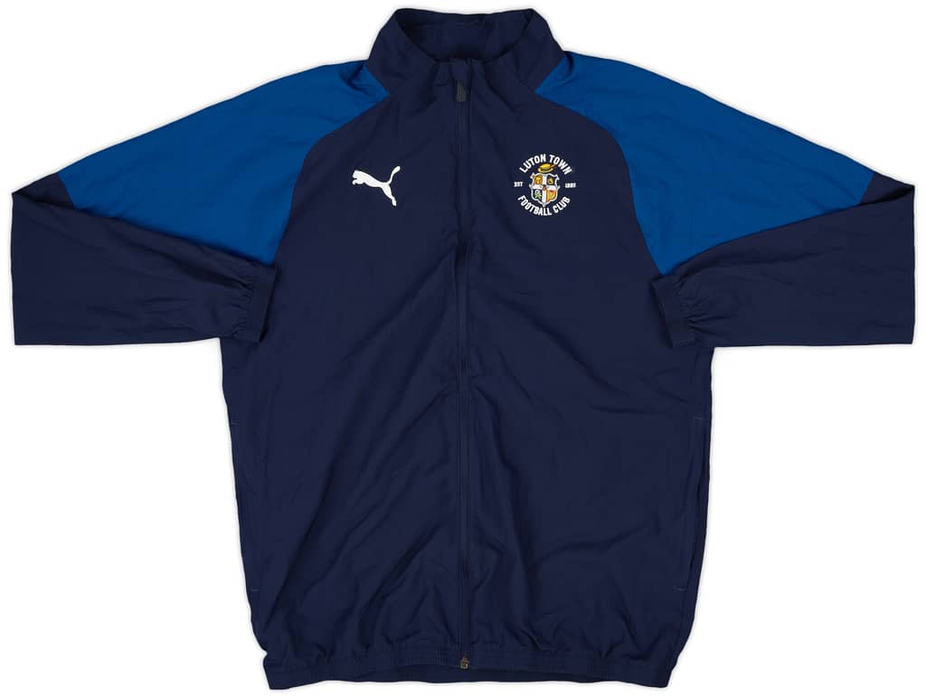 2018-19 Luton Town Puma Track Jacket - 10/10 - (M)