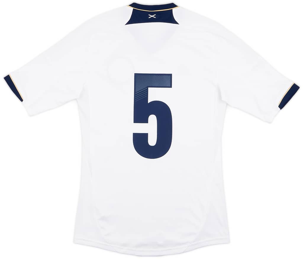2012-14 Scotland Authentic Away Shirt #5 - 9/10 - (S)