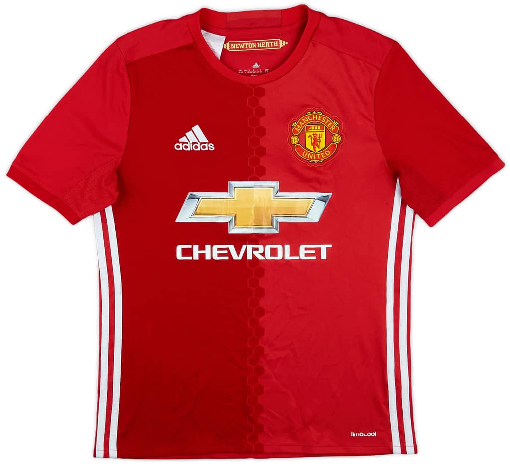 2016-17 Manchester United Home Shirt - 7/10 - (L.Boys)