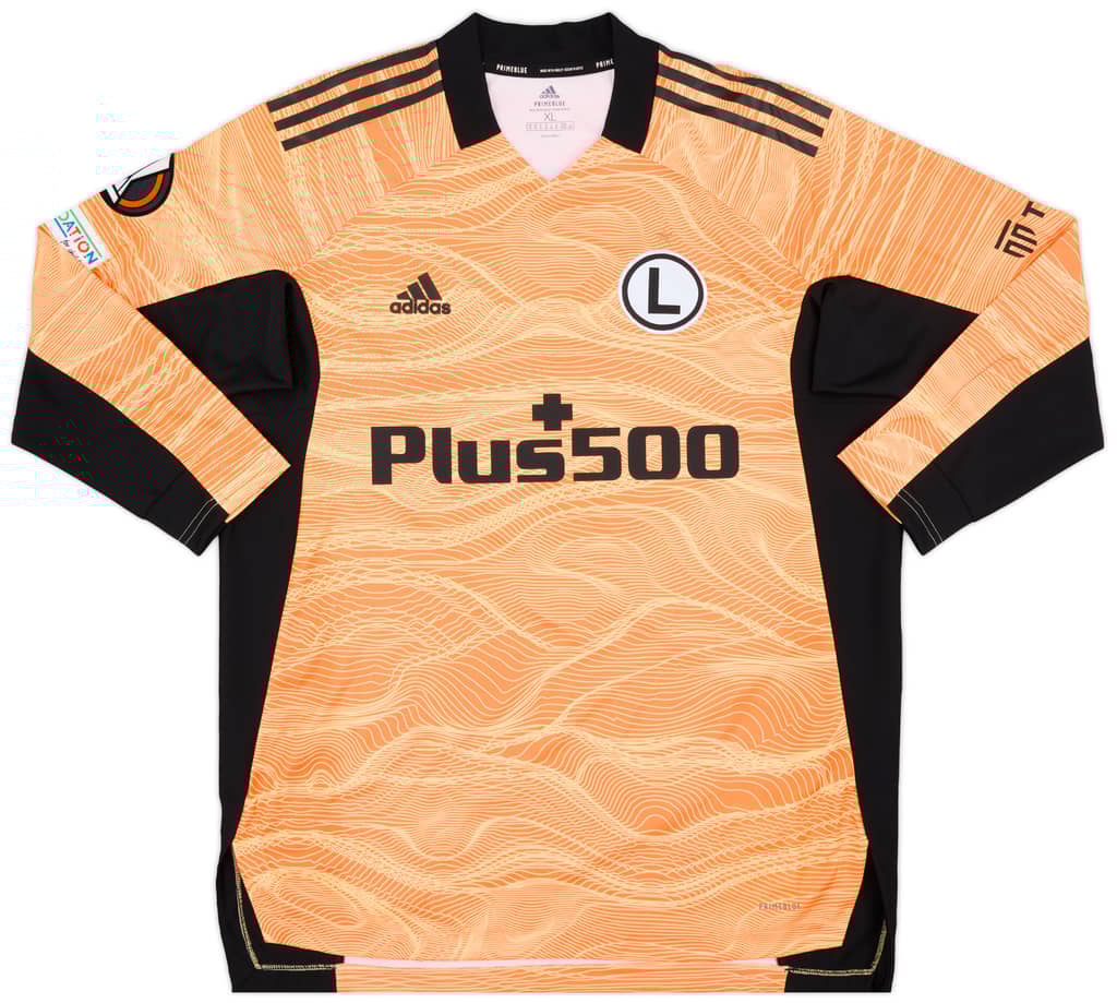 2021-22 Legia Warsaw Match Issue Europa League GK Shirt Boruc #1