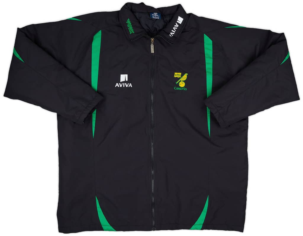 2008-09 Norwich Xara Padded Bench Coat - 8/10 - (XL)