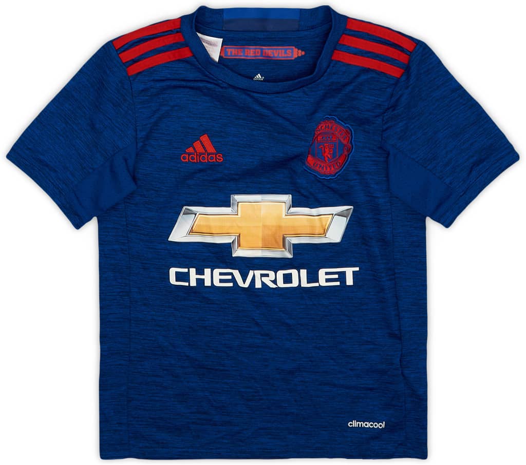 2016-17 Manchester United Away Shirt - 7/10 - (S.Boys)