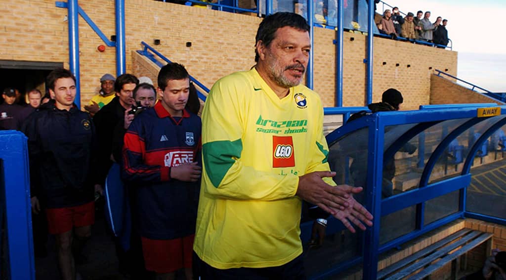 2007-08 Garforth Town Home L/S Shirt - 8/10 - (XL)