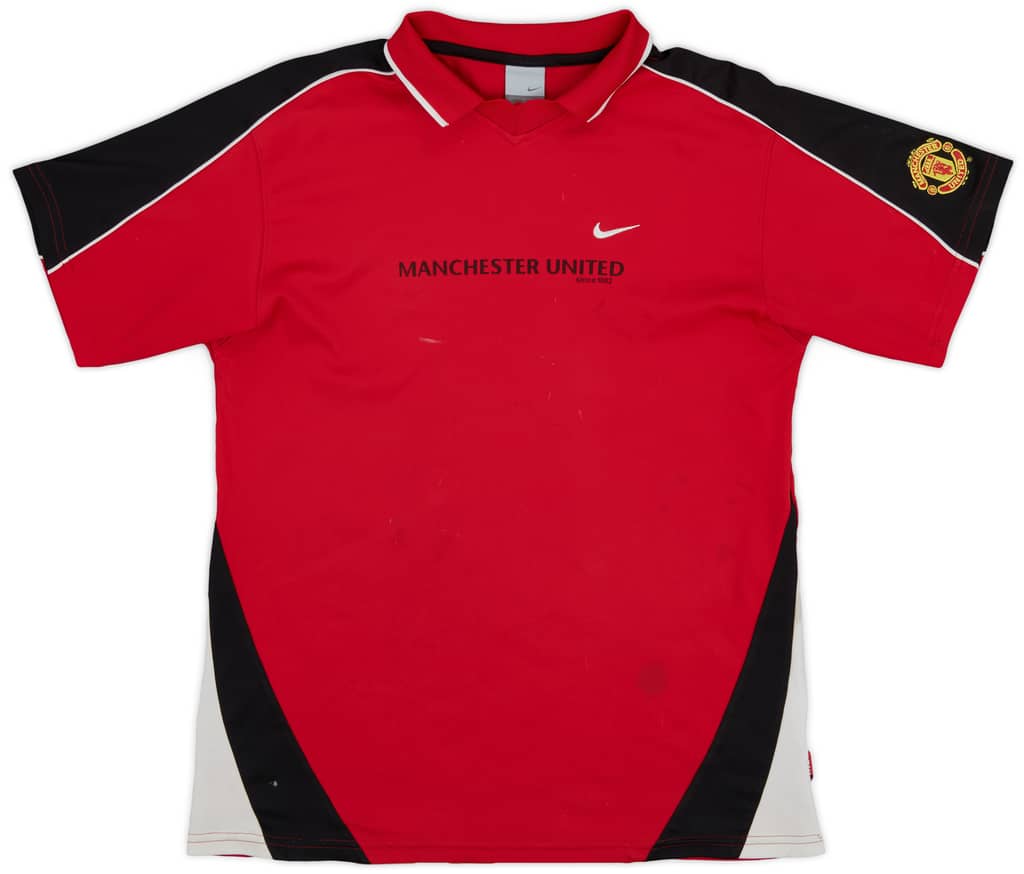 2004-05 Manchester United Nike Training Shirt - 6/10 - (XL.Boys)