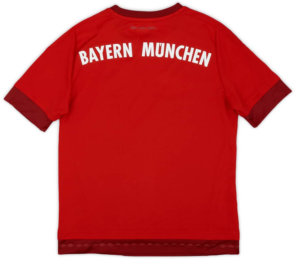 2015-16 Bayern Munich Home Shirt - 9/10 - (L.Boys)