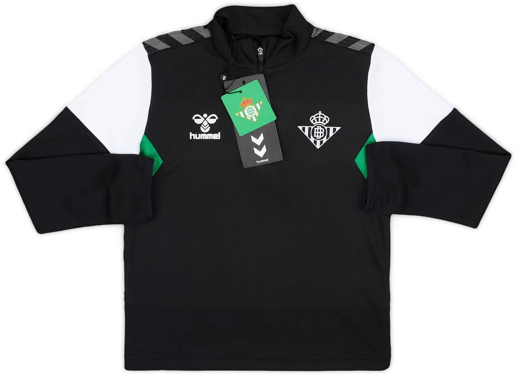 2023-24 Real Betis Hummel 1/4 Zip Training Top (6 Years)