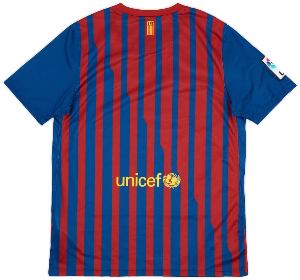 2011-12 Barcelona Home Shirt - 9/10 - (XL.Boys)