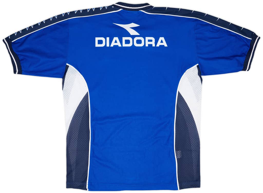 1992-94 Italy FIGC Diadora Training Shirt - 9/10 - (XL)