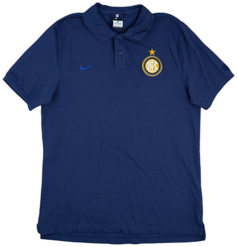2013-14 Inter Milan Nike Polo Shirt - 9/10 - (L)