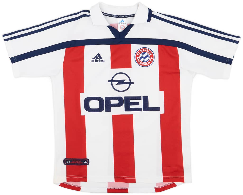 2000-01 Bayern Munich Away Shirt Sergio #13 - 7/10 - (XL.Boys)