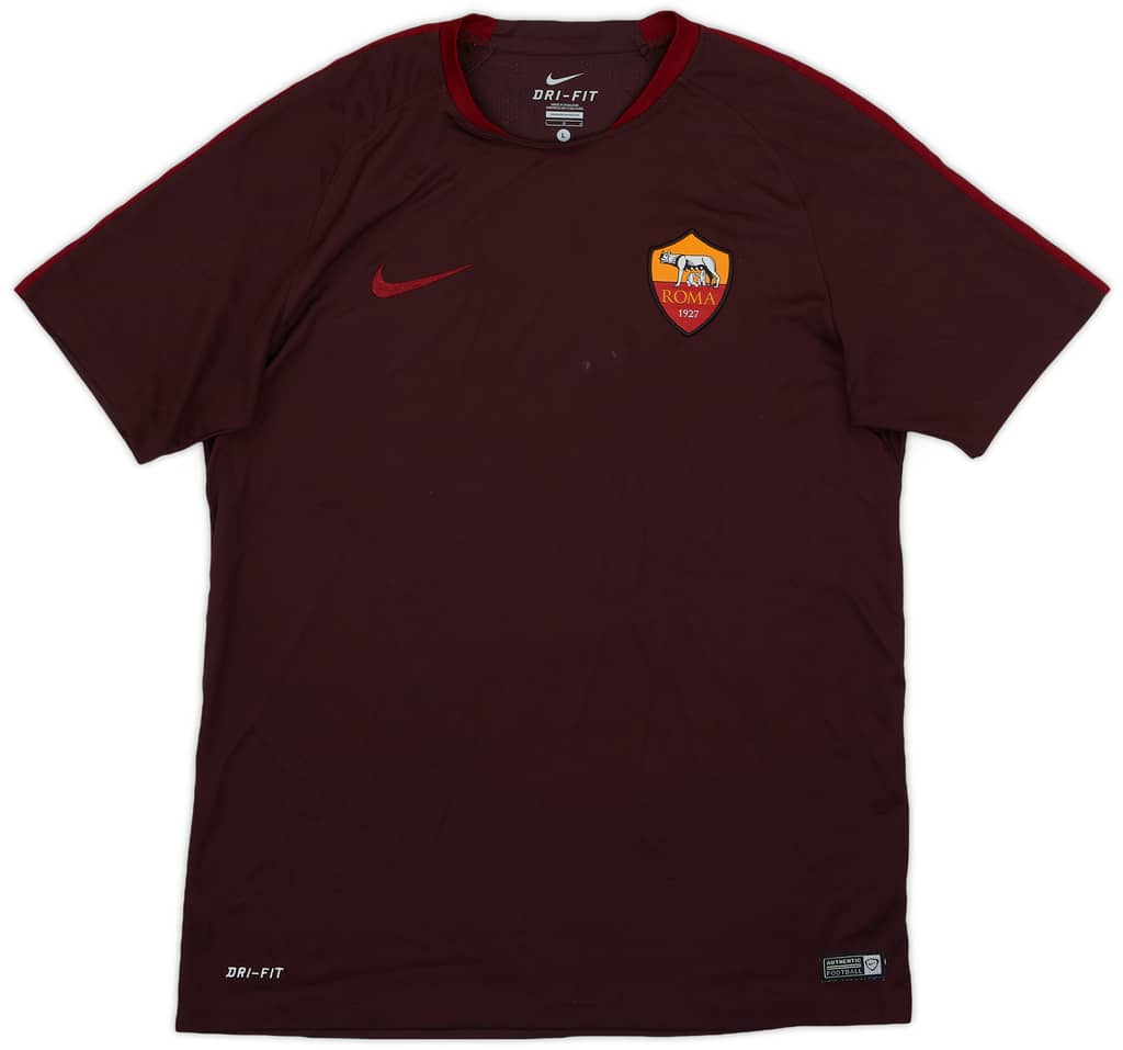 2015-16 Roma Nike Training Shirt - 7/10 - (L)