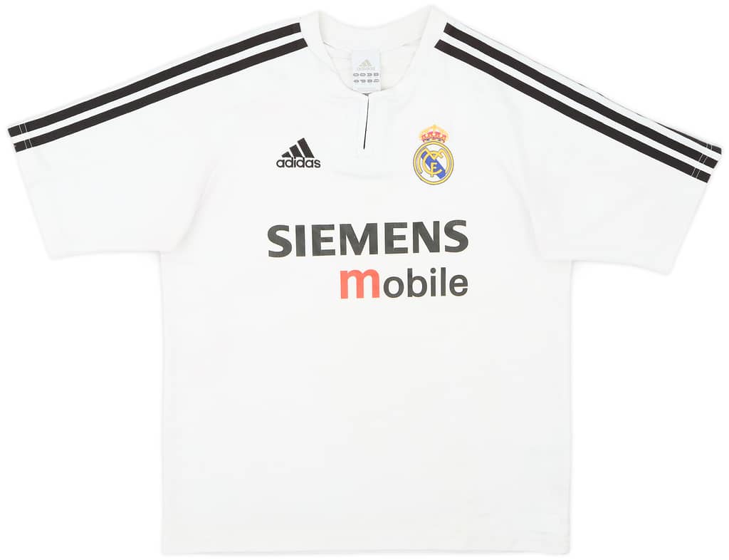 2003-04 Real Madrid Home Shirt - 5/10 - (XL.Boys)
