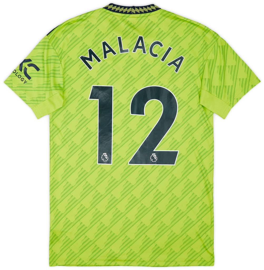 2022-23 Manchester United Third Shirt Malacia #12 - 10/10 - (S)