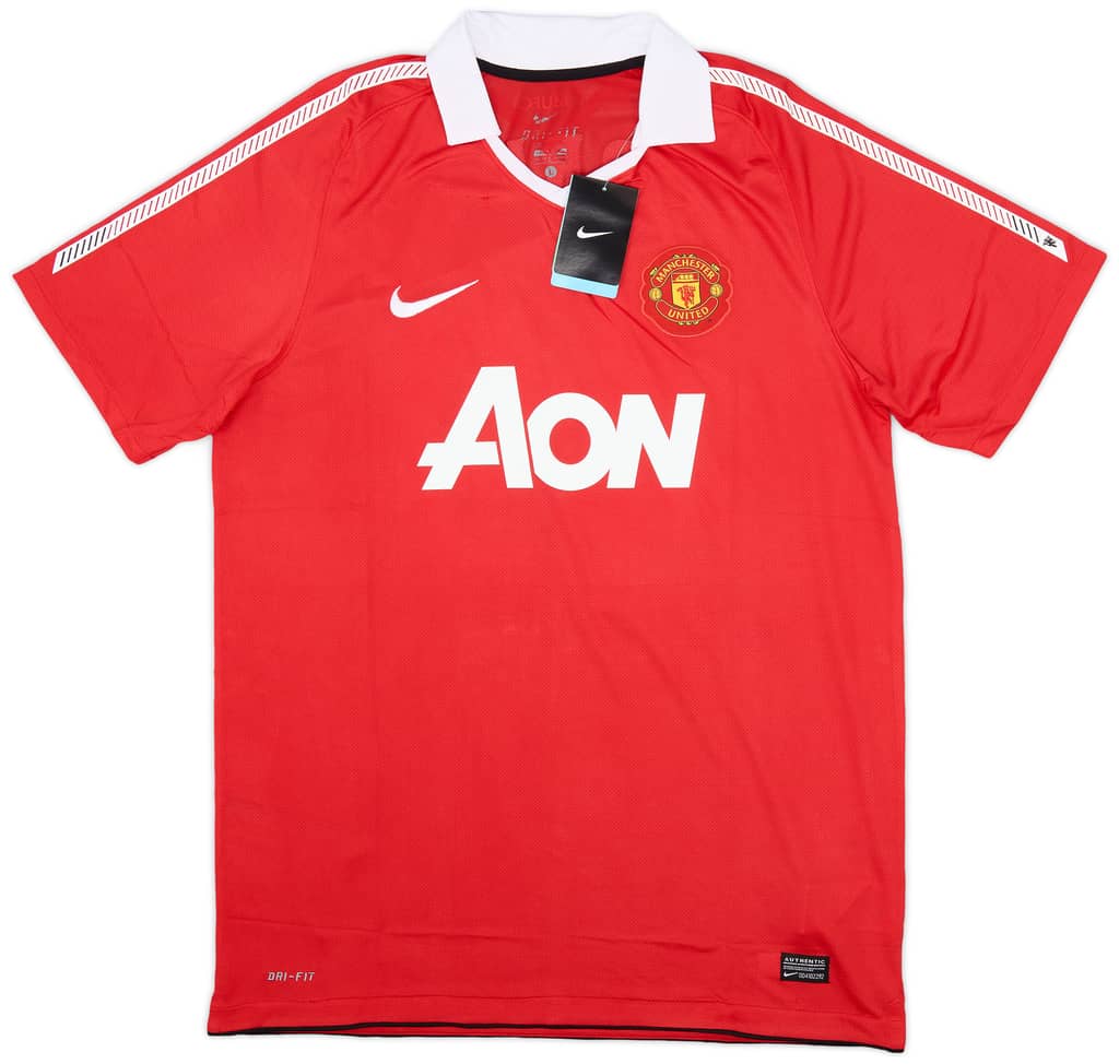 2010-11 Manchester United Home Shirt Morrison #49 (L)