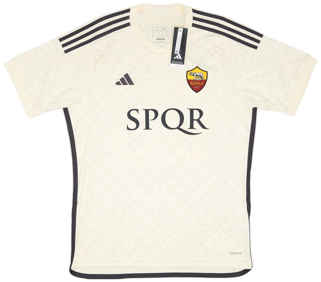 2023-24 Roma Away Shirt Lukaku #90