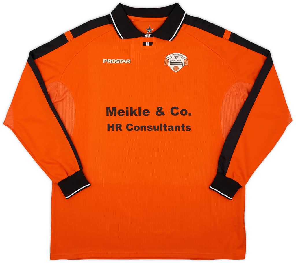 2005-06 East Stirlingshire Away L/S Shirt - 9/10 - (XL)