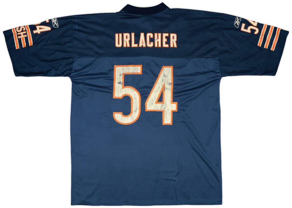2005-06 Chicago Bears Urlacher #54 Reebok Replica Home Jersey - 5/10 - (XL)