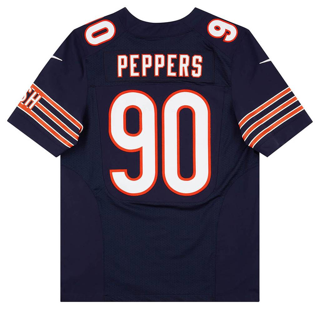 2012-13 Chicago Bears Peppers #90 Nike Authentic Jersey (Home) L