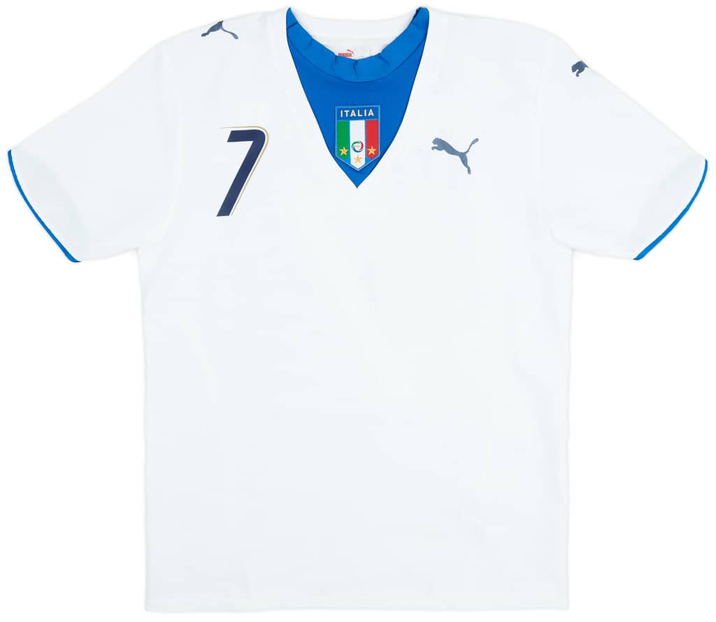 2006 Italy Away Shirt Del Piero #7 - 5/10 - (M)