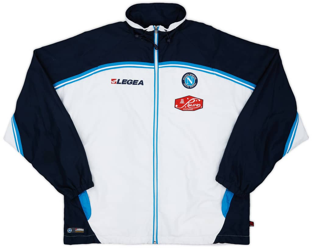 2003-04 Napoli Legea Track Jacket - 8/10 - (XL)