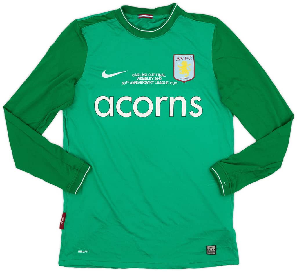 2009-10 Aston Villa 'Carling Cup Final' GK Shirt - 6/10 - (M)
