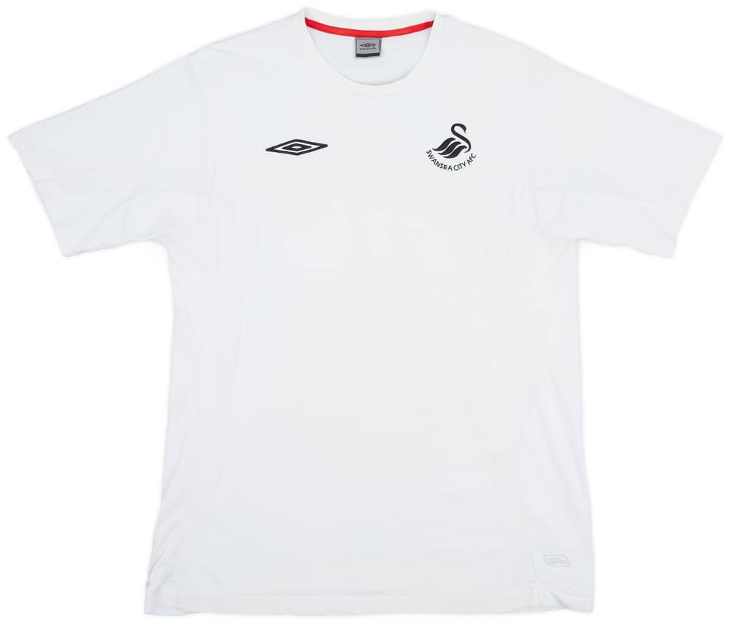 2010-11 Swansea Umbro Cotton Tee - 7/10 - (L)