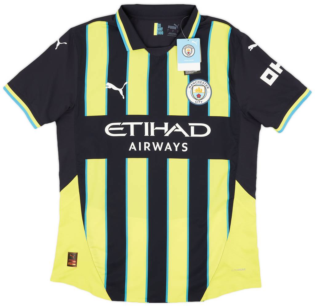 2024-25 Manchester City Authentic Away Shirt Rodrigo #16