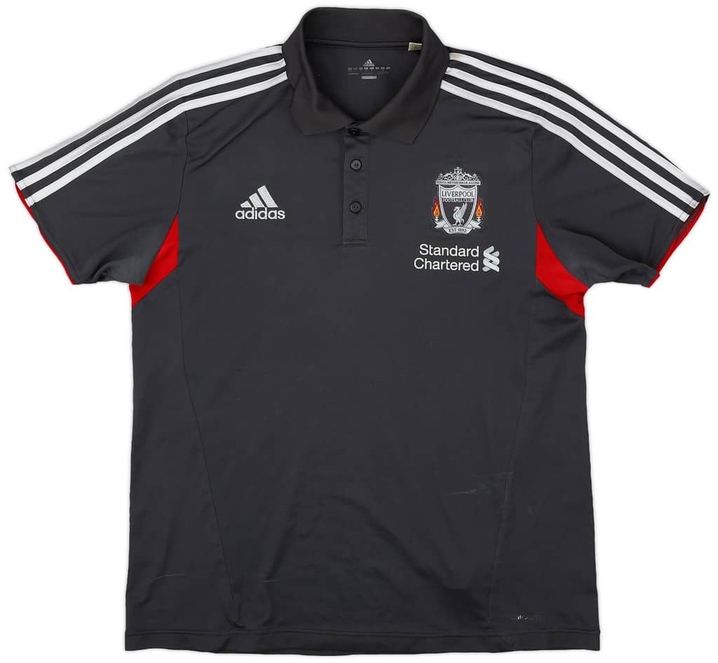 2011-12 Liverpool adidas Polo Shirt - 6/10 - (L)