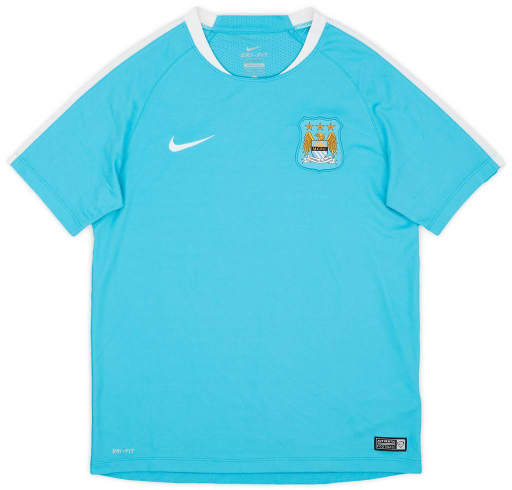 2015-16 Manchester City Nike Training Shirt - 8/10 - (XL.Boys)