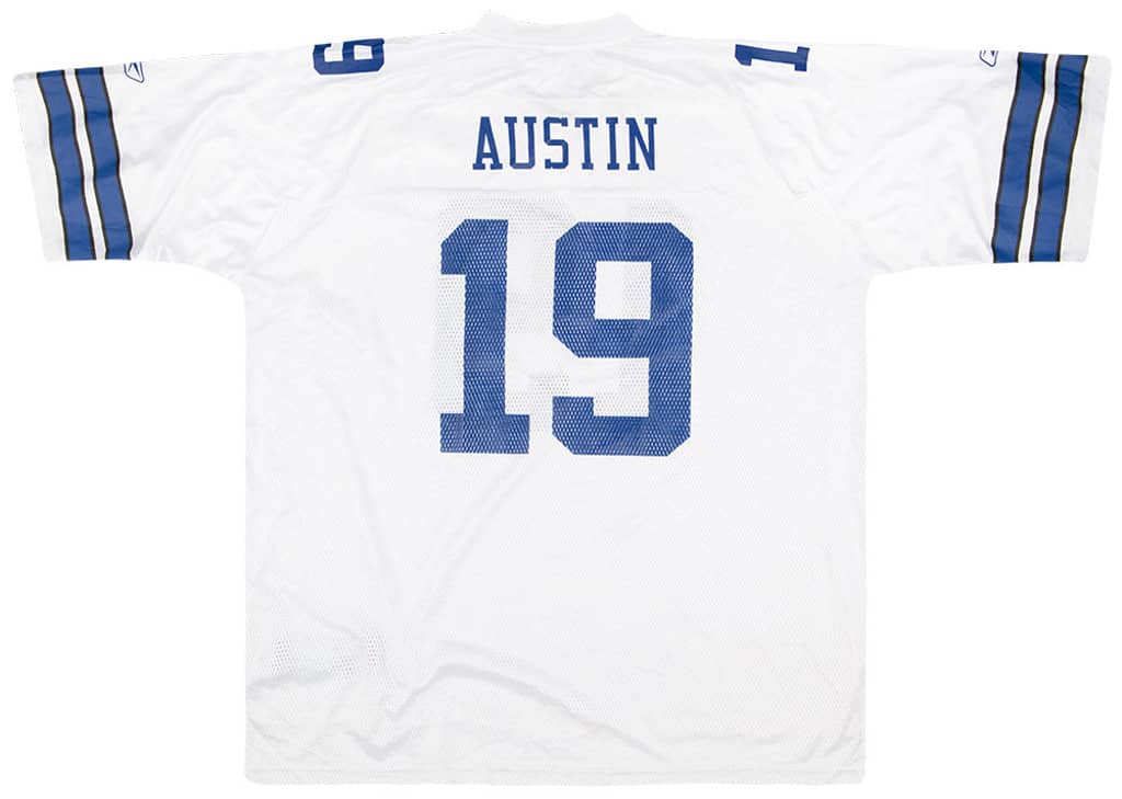 2006 Dallas Cowboys Austin #19 Reebok On Field Jersey (Away) 3XL