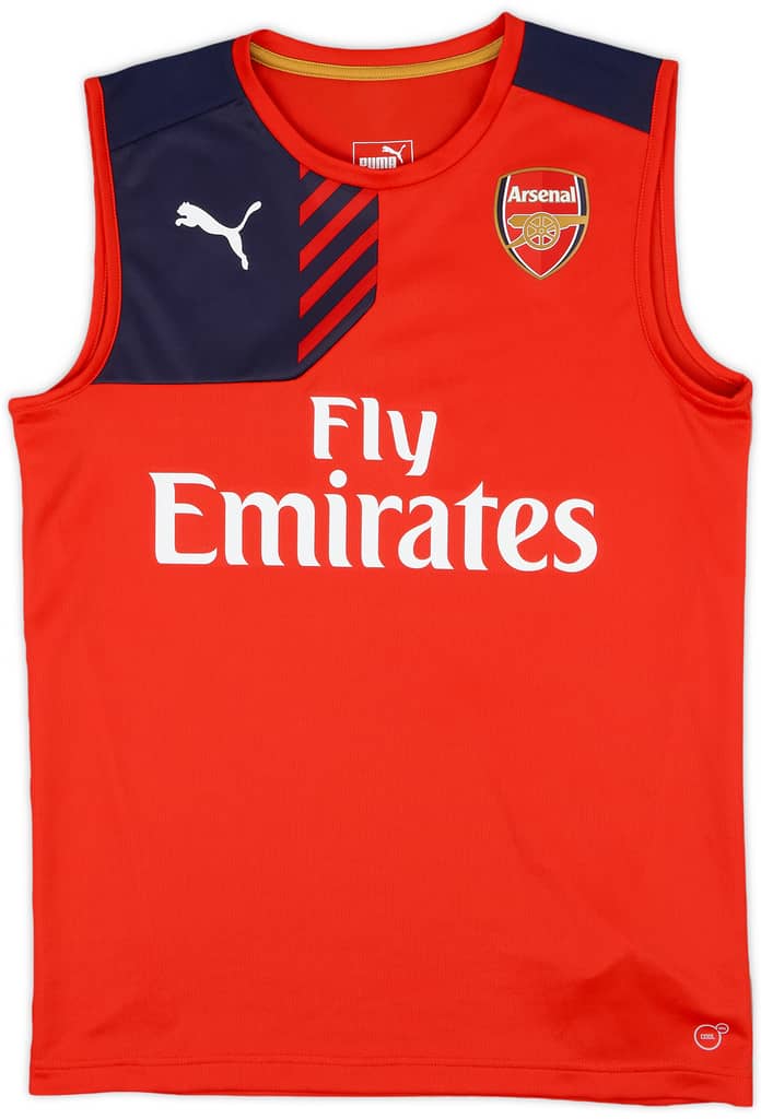 2015-16 Arsenal Puma Training Vest - 9/10 - (S)