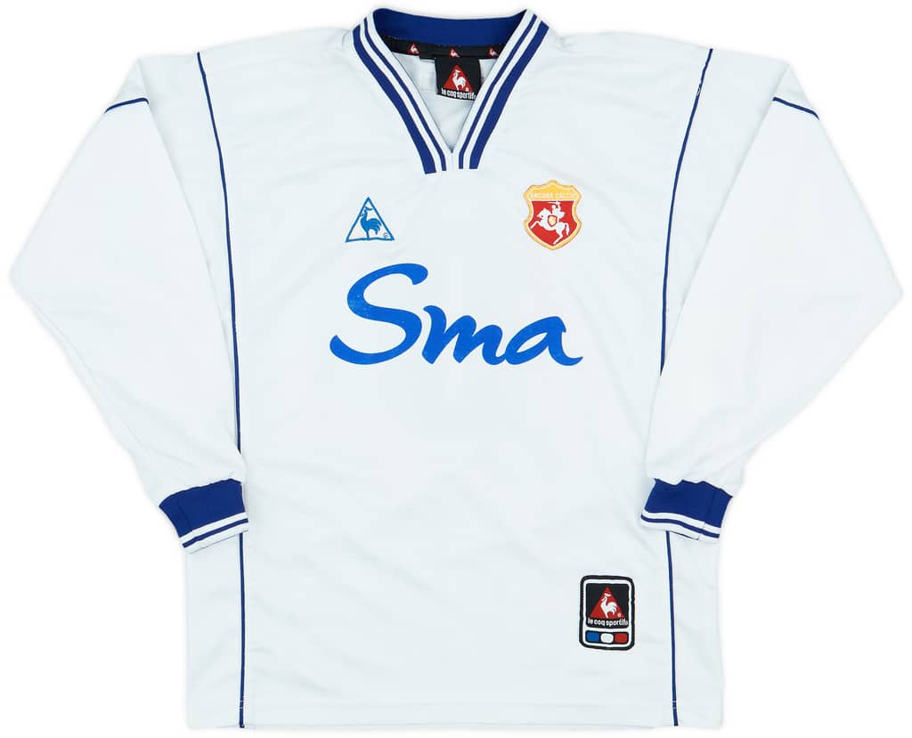 1990s Ancona Away L/S Shirt #9 - 9/10 - (XXL)