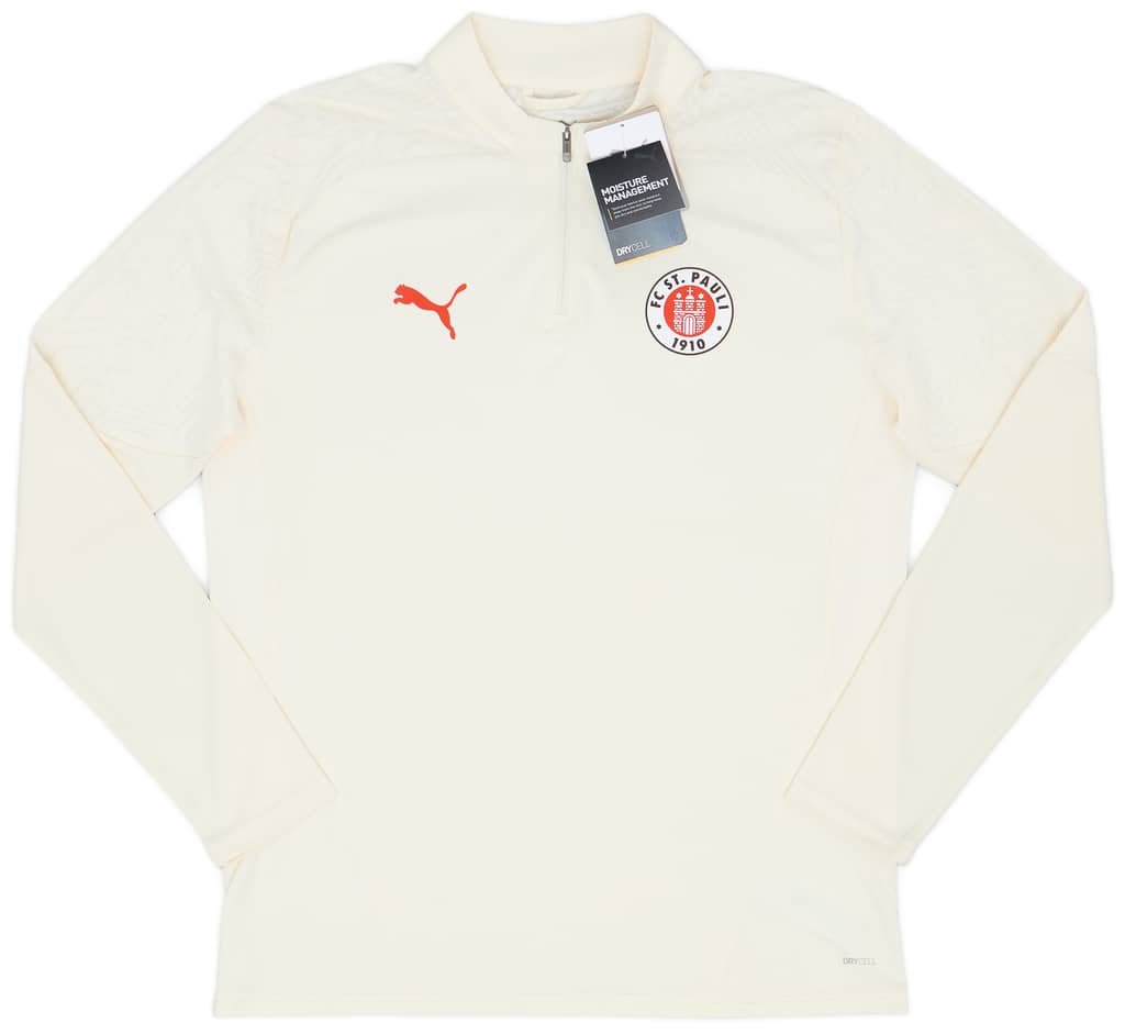 2024-25 St Pauli Puma 1/4 Zip Training Top