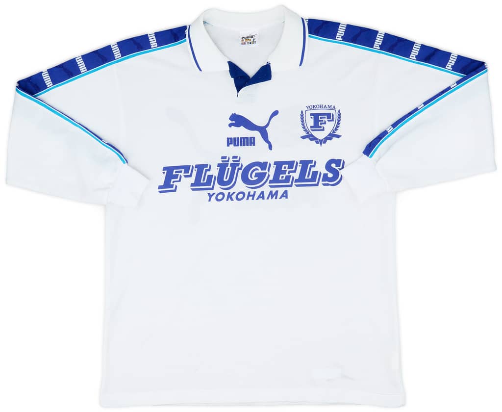 1997-98 Yokohama Flugels Puma Training L/S Shirt - 9/10 - (L)