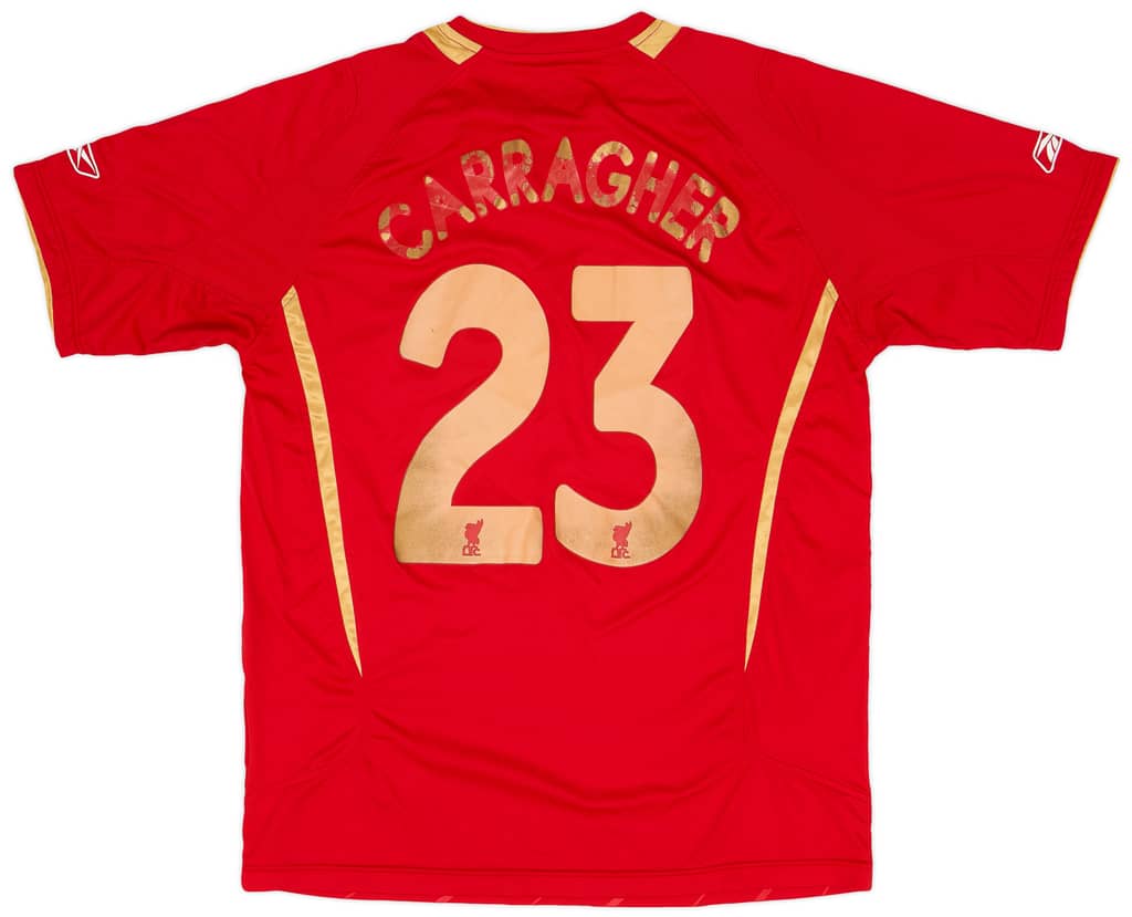 2005-06 Liverpool CL Home Shirt Carragher #23 - 4/10 - (M)