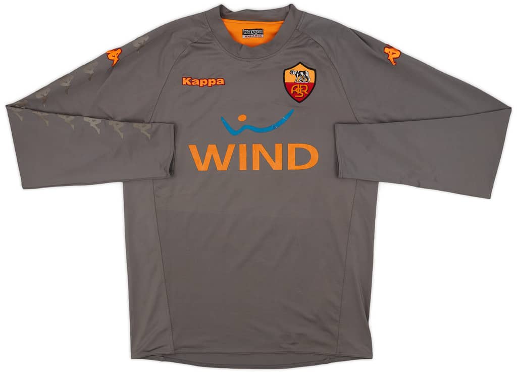 2010-11 Roma Kappa Training L/S Shirt - 8/10 - (XXL)