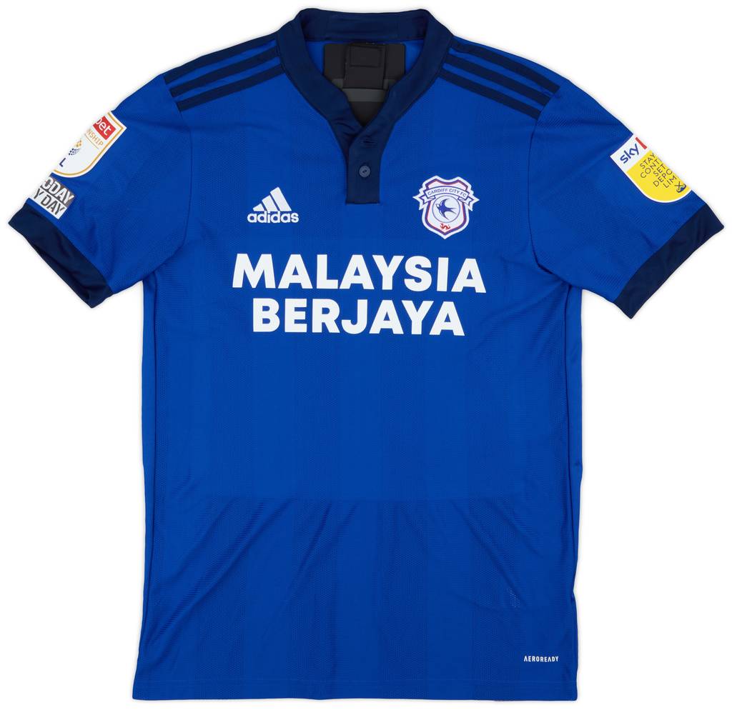 2021-22 Cardiff Match Issue Home Shirt Bowen #37
