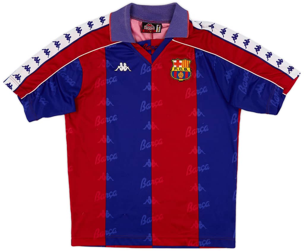1992-95 Barcelona Home Shirt - 8/10 - (S)